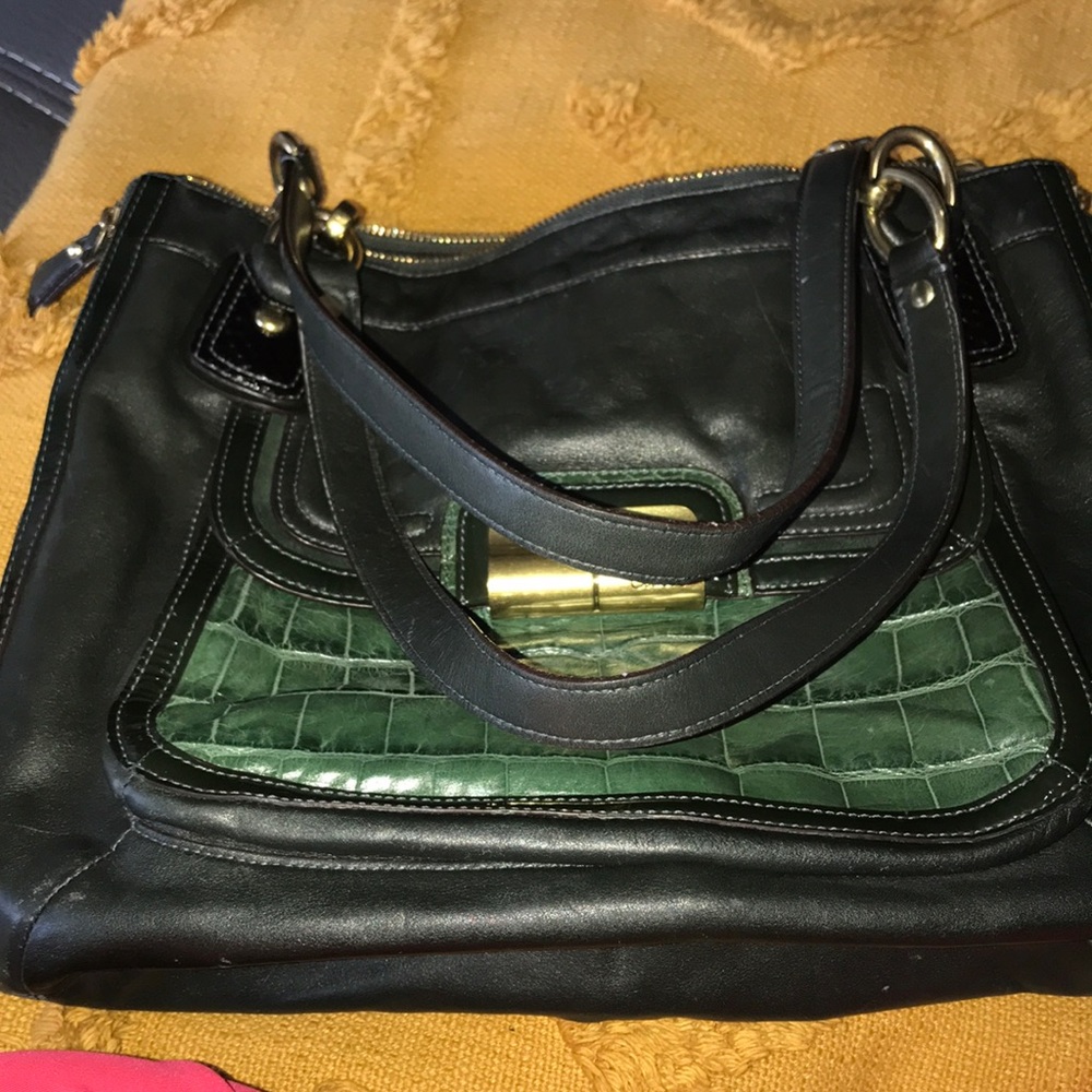 Coach Kristin Spectator Leather Handbag View 2